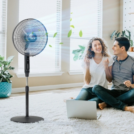 Stand Fans for Optimal Cooling and Airflow | AOSOM Canada