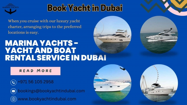 Dubai Yacht Rental with Crew – Luxury & Comfort Combined