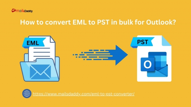 How to convert EML to PST in bulk for Outlook?