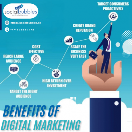 Benefits of Digital Marketing | Socialbubbles