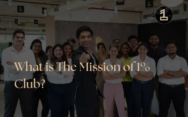 What is The Mission of 1% Club?