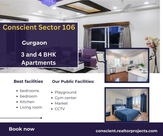 Conscient Sector 106 Gurgaon: A Premium Residential Complex 
