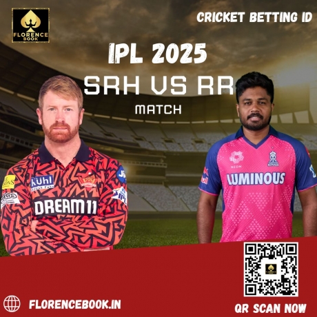 Place Your Bet On SRH Vs RR Match with Online Cricket Betting ID