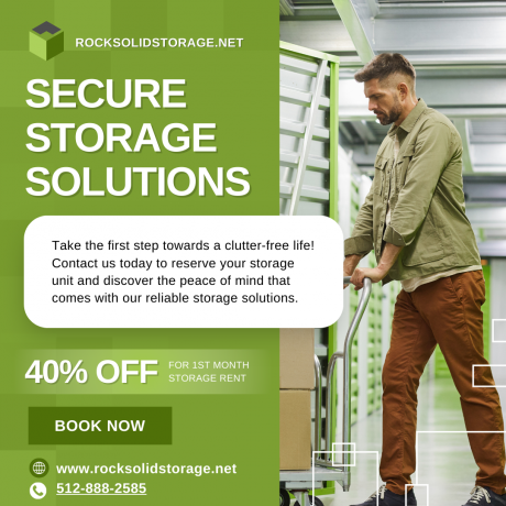 Affordable Storage Units in Rockdale, TX: Convenient and Secure Solutions for Your Storage Needs