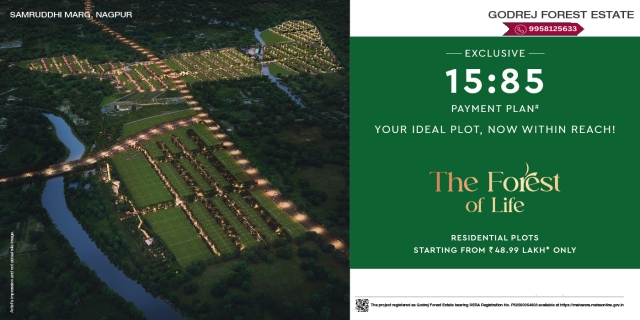 Limited Plots Left! Book Your Home at Godrej Forest Estate Nagpur Now!