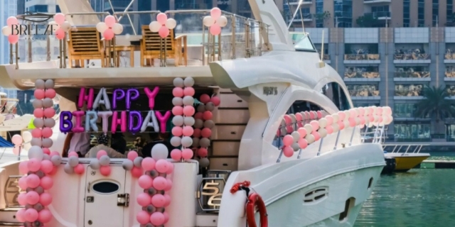Take Your Celebration to the Next Level with Birthday Party Yacht Rental Dubai