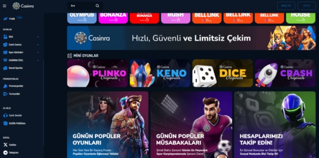 Dokun, Oyna, Kazan – CasinRa ile Telefonunuzda Her Zaman Oyun Oynamanın Keyfini Çıkarın 