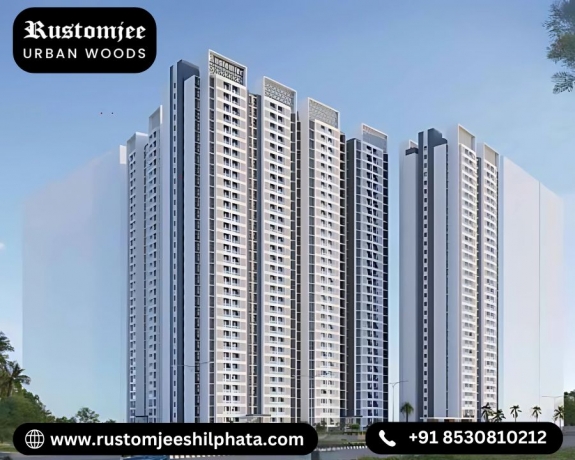 Rustomjee Shilphata Urban Woods Enchanting 1 2 & 3 BHK Flats