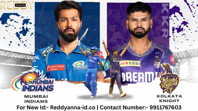 Everything You Need to Know About the MI vs KKR Clash: 12th IPL Match 2025 with Reddy Anna Website at Wankhede Stadium