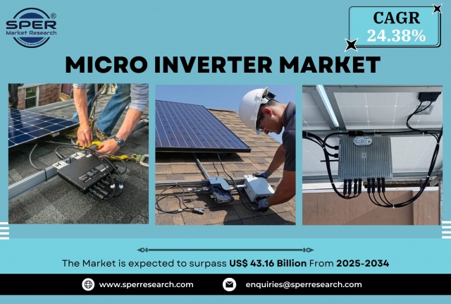Micro Inverter Market Size, Trends, Revenue, Analysis and Future Business Opportunities: SPER Market Research