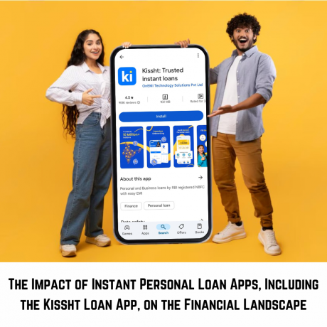 The Impact of Instant Personal Loan Apps, Including the Kissht Loan App, on the Financial Landscape
