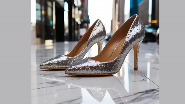  Women Glitter Heels