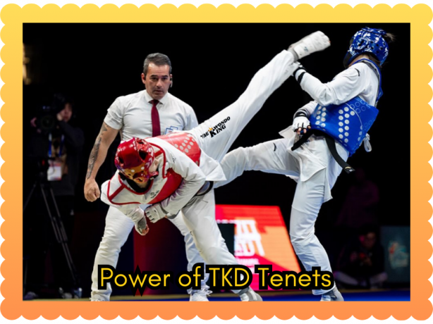 Power of TKD Tenets for Personal Growth Ways