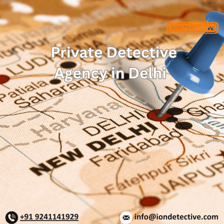 Why Ion Detective Is the Most Trusted Private Detective Agency in Delhi