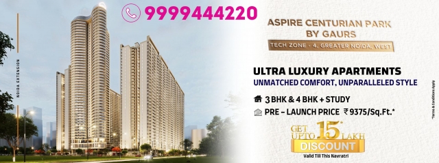Gaur Aspire Centurian Park: Good Investment Right Now