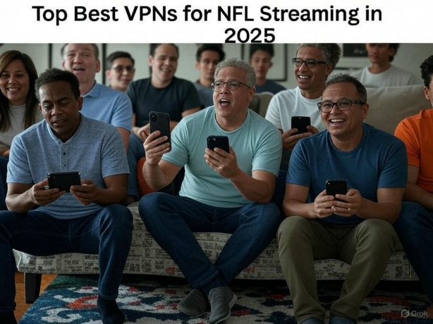 Top Best VPNs for NFL Streaming in 2025