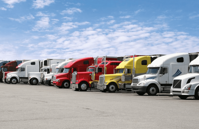 Commercial Truck Parking in San Diego, California