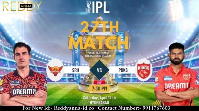 SRH vs PBKS Showdown Powered by Reddy Anna Online Book ID – Your Ultimate IPL 2025 Match Companion.