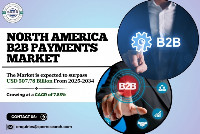 North America B2B Payments Market Revenue, Share, Size, Analysis and Future Investment Opportunities 2034: SPER Market Research