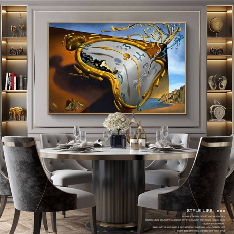 Why Everyone’s Talking About the Melting Watch: Salvador Dalí’s Iconic Canvas Now at Just $53.93