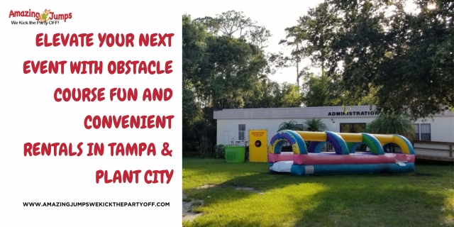 Elevate Your Next Event with Obstacle Course Fun and Convenient Rentals in Tampa & Plant City