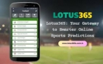 Lotus365: Your Gateway to Smarter Online Sports Predictions