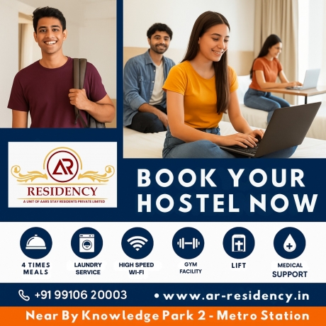 Best Boys Hostel in Greater Noida with Food, Wi-Fi & Modern Amenities – Affordable & Safe Living for Students