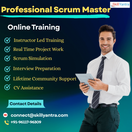 Master Your Career with Scrum Master Training Online in India