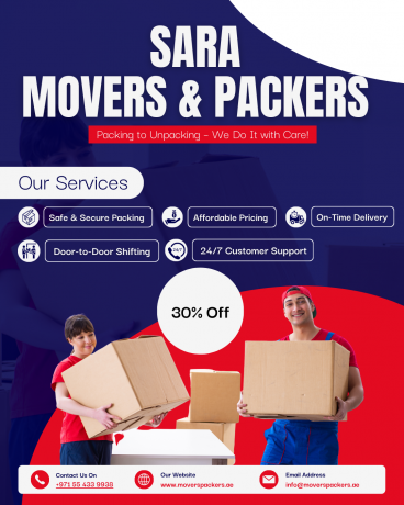 Best Movers and Packers in Dubai – Sara Movers and Packers