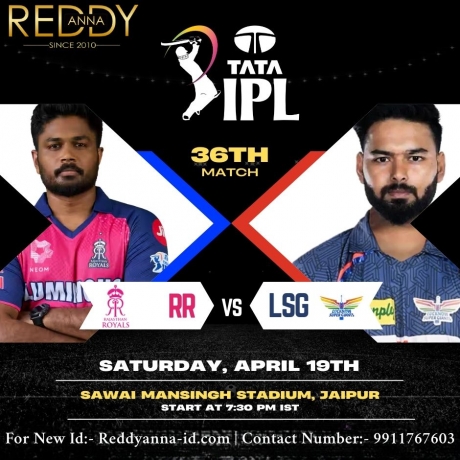 IPL Fever Today: Rajasthan Royals vs Lucknow SuperGiants – Stream on Reddy Anna