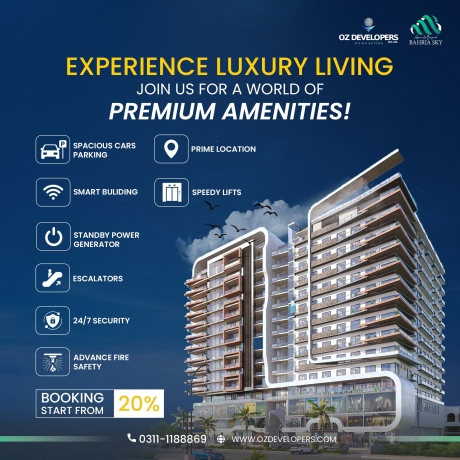 Property Developer in Lahore – OZ Developers Setting New Standards at Bahria Orchard