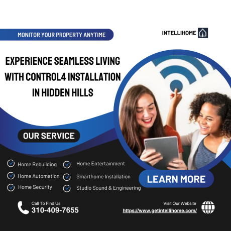 Experience Seamless Living with Control4 Installation in Hidden Hills