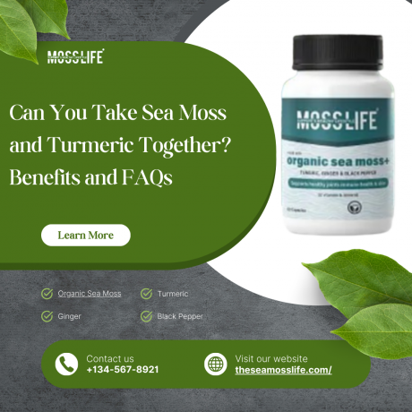 Can You Take Sea Moss and Turmeric Together? Benefits and FAQs