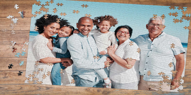 Make a Puzzle from a Photo for Family Visits That Don’t Drag