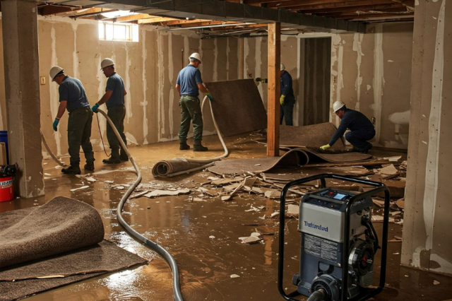 Flooded Basement Warehouse: Preventing Downtime with Professional Restoration
