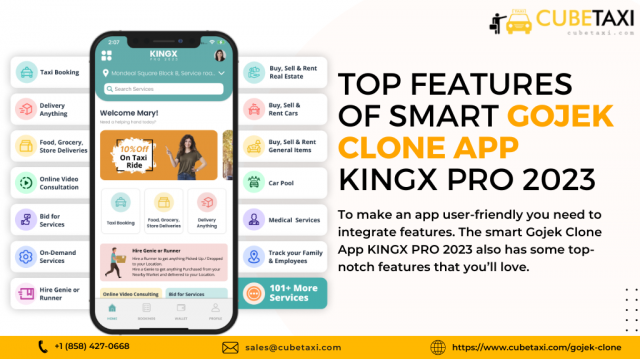 Top Features of Smart Gojek Clone App