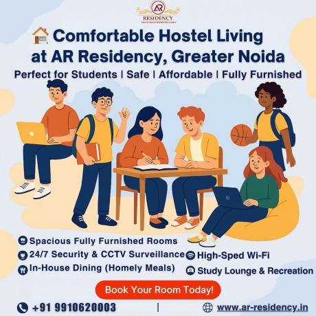 Safe, Comfortable, and Affordable: Premium PG Girls Hostels in Greater Noida for Students and Working Women