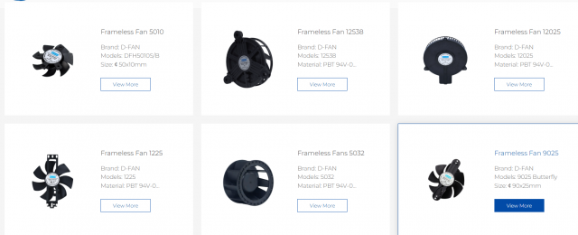 Custom Frameless Cooling Fan Suppliers: Innovations and Industry Insights