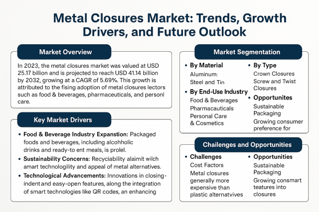 Top Players and Key Trends in the Metal Closures Industry