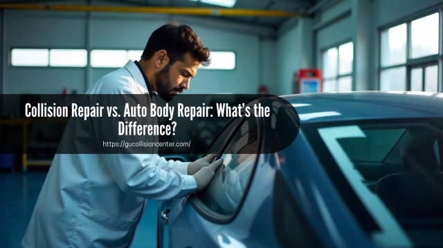 Collision Repair vs. Auto Body Repair: What’s the Difference?