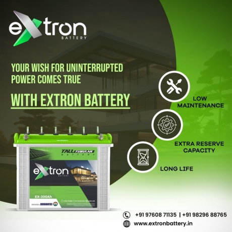 Powering India Efficiently – Leading Tubular Battery Supplier in India