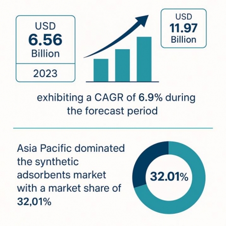 Asia Pacific Leads Synthetic Adsorbents Market with 32% Share in 2023