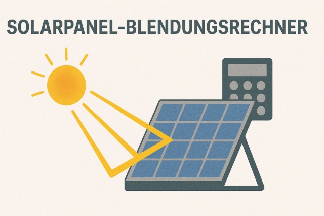 Solarpanel-Blendungsrechner: Der Schlüssel zur sicheren und genehmigungsfähigen PV-Planung