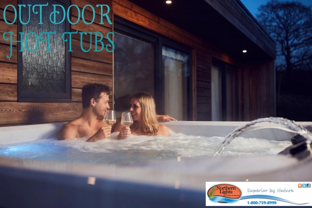 Outdoor hot tubs