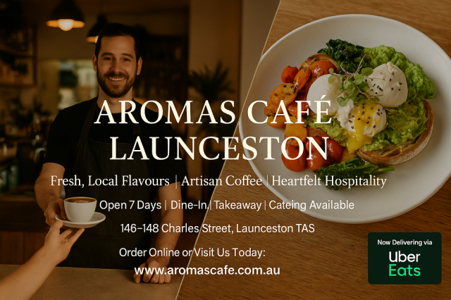 Aromas Cafe Launceston: Where Fresh, Local Flavours Meet Heartfelt Hospitality