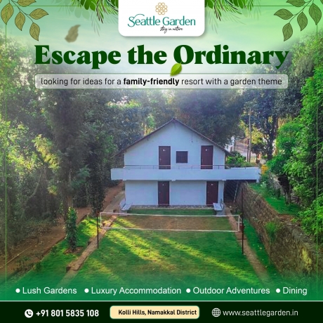 Best resort in Kolli Hills - Seattle Garden
