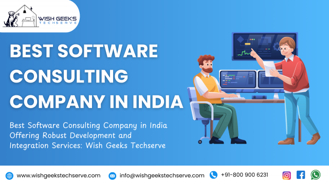 Trusted Software Consulting Company in India with Expertise in Custom Development and Technology Strategy Solutions: Wish Geeks techserve