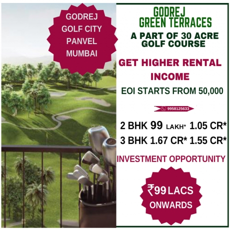 Godrej Green Terraces– Luxurious Homes with Stunning Green Views!