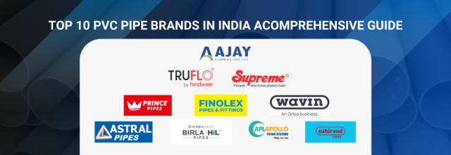 A Complete List of India’s Top 10 PVC Pipe Brands