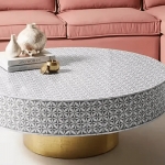 How a Bone Inlay Coffee Table Can Anchor Your Room's Energy Flow (According to Feng Shui)